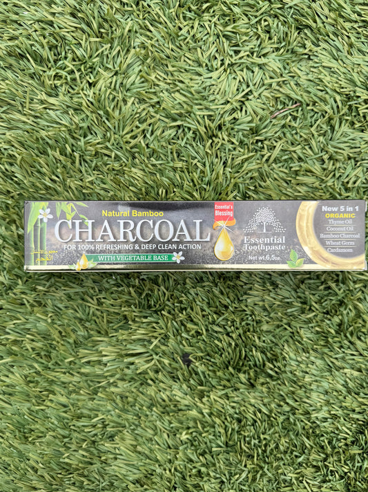 Charcoal non fluoride toothpaste