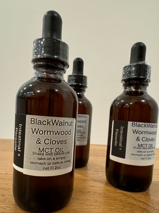 Wormwood Black Walnut & Cloves with MCT oil