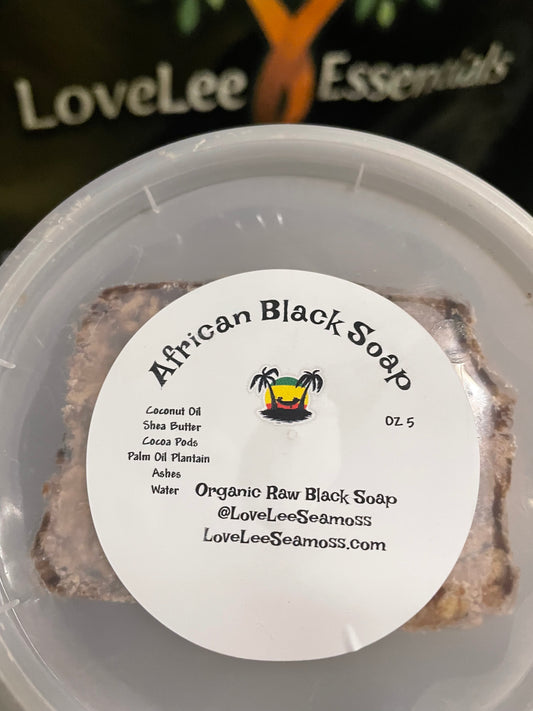 Organic African Black Soap